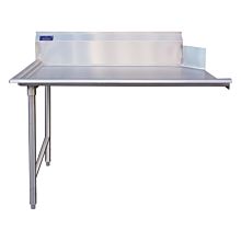 Stainless Steel DHCT-36L 30"D x 36"L Top Left Clean Dishtable