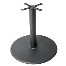 JMC Furniture Economy Indoor Cast Iron Round Table Base - 28" Height / 15" Spider / 30" Round Base