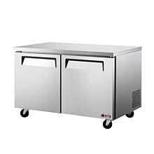 Turbo Air EUF-60-N-V E-line 60" Two Door Rear Mounted Freezer - 17.22 Cu. Ft.