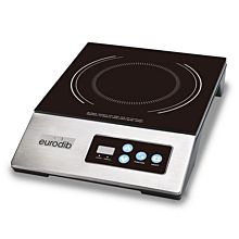 Eurodib FC1S013 11" Single Burner Electric Countertop Commercial Induction Range