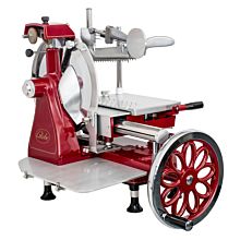 Globe FS12 12" Blade Red Manual Meat Slicer with Flywheel