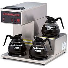Grindmaster CPO-3RP-15A Portable Coffee Brewer w/ (2) Lower & (1) Step Up Warmers, Pour Over, 120v