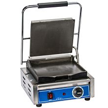 Globe GSG10 Bistro Series Sandwich Grill with Smooth Plates - 120V