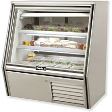 Leader HDL48F 48" Refrigerated High Deli Case with Fan Refrigeration