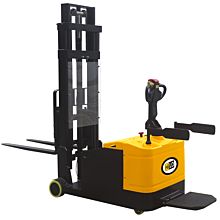 HILO 2200 Lb. Powered Counter Balanced Fork Lift Stacker with 98" Lift Height