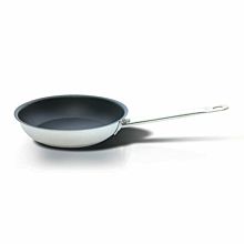Homichef HOM442004 8" Stainless Steel Handle Non-Stick Induction Fry Pan