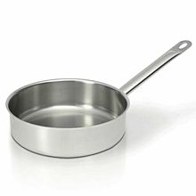 Homichef HOM513209 12" Stainless Steel Induction Saute Pan with Cool Touch Hollow Handles 