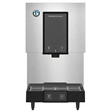 Hoshizaki DCM-271BAH 17" 257 lb. Air-Cooled Cubelet Ice Machine and Water Dispenser with 10 lb. Storage