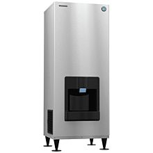 Hoshizaki DKM-500BWJ 30" 540 lb. Serenity Series Water-Cooled Crescent Cube Ice Maker/Dispenser with 200 lb. Storage