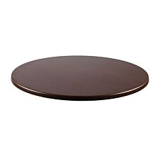 JMC Furniture Outdoor 28" Round Wenge Topalit Table Top with 1 1/4" Thick Edge & 3/4" Thick Center