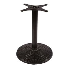 JMC Furniture HA 1 Indoor Cast Iron Table Base - 28 1/4" Height / 18" Spider Length / 18" Base Spread