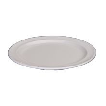 Winco MMPR-5W 5-1/2" White Melamine Dinner Plates