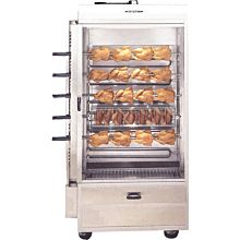 Old Hickory N5G-NG 25 Chicken Commercial Rotisserie Oven Machine - Natural Gas