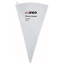 Winco PBC-24 24" Plastic Lined Canvas Pastry Bag