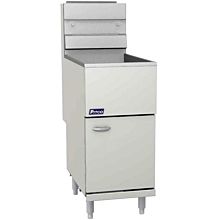 Pitco 40D 45lb Gas Fryer, Stainless Steel Tank