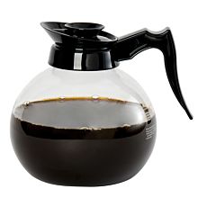 Prepline 64 oz. Glass Coffee Decanter with Black Handle