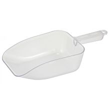 Winco PS-50 Clear 50 oz. Polycarbonate Scoop