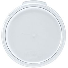 Winco PTRC-1C Translucent Round Cover fits 1 Qt. Food Storage Containers