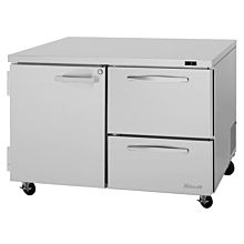 Turbo Air PUF-48-D2R-N Pro Series 48" Right-Hinged Door & 2 Left Drawer Undercounter Freezer - 12 Cu. Ft.
