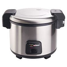 Winco RC-S301 Electric Rice Cooker / Warmer with Hinged Cover