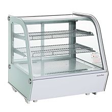 Marchia MDC121-W 28" Refrigerated Countertop Bakery Display Case with LED