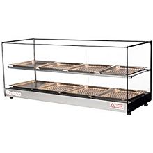 Skyfood FWDS2-43-8P 22'' Food Warmer Display Case - Double Shelf with 8 Pans