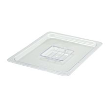 Winco SP7200S 1/2 Size Clear Polycarbonate Solid Food Pan Cover
