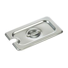 Winco SPCN 1/9 Size Stainless Steel Slotted Food Pan Cover