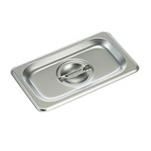 Winco SPSCN 1/9 Size Stainless Steel Solid Food Pan Cover