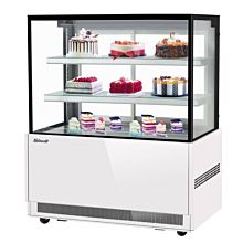 Turbo Air TBP48-54NN-W 47" White Refrigerated Bakery Display Case - 17 Cu. Ft.
