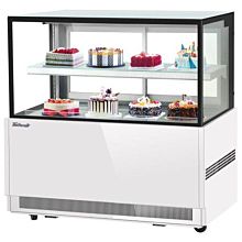 Turbo Air TBP60-46NN-W 59" White Refrigerated Bakery Display Case - 16 Cu. Ft.