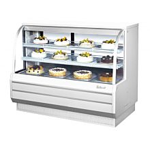 Turbo Air TCGB-60-DR Curved Glass Dry Bakery Case