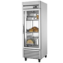 True TH-23G~FGD01 Reach-In Framed Glass Swing Door Mobile Heated Cabinet - 23 Cu. Ft.