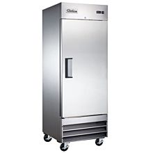 Coldline CFD-1RE 29" Solid Door Commercial Reach-In Refrigerator - Stainless Steel