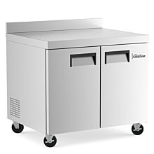 Coldline UC-36R-BS 36" Worktop Refrigerator with Backsplash