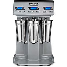 Waring WDM360TX Triple Spindle Commercial Drink Mixer, 120V