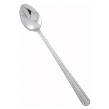Winco 0001-02 7-7/8" Dominion Flatware Stainless Steel Iced Tea Spoon