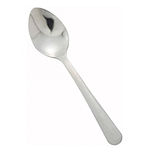 Winco 0002-09 4-5/8" Windsor Flatware Stainless Steel Demitasse Spoon