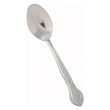 Winco 0004-01 6-3/8" Elegance Flatware Stainless Steel Teaspoon