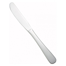 Winco 0026-08 Elite 8-5/8" Flatware Stainless Steel Dinner Knife