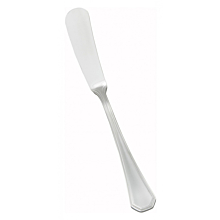 Winco 0035-12 6-3/4" Victoria Flatware Stainless Steel Butter Spreader