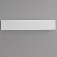 Prepline 10" x 60.2" x 0.5" White Polyethylene Cutting Board