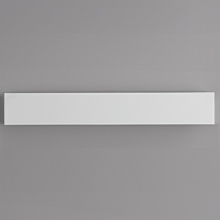 Prepline 10" x 70.4" x 0.5" White Polyethylene Cutting Board