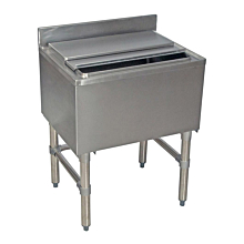 Prepline PIB183012 18" X 30" Stainless Steel Underbar Ice bin, 12" Bowl Depth