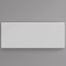 Prepline 12" x 29" x 0.5" White Polyethylene Cutting Board