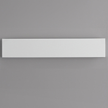Prepline 12" x 60.2" x 1/2" Extra Deep White Polyethylene Cutting Board