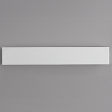 Prepline 12" x 72" x 0.5" White Polyethylene Cutting Board