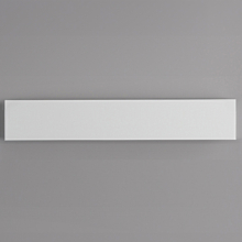Prepline 14" x 72" x 0.5" White Polyethylene Cutting Board