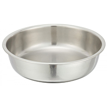 Winco 203-WP Stainless Steel 4 Qt. Round Water Pan