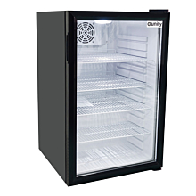Unity U-CR4 21'' Black Countertop Display Refrigerated Merchandiser  - 4.6 cu ft.